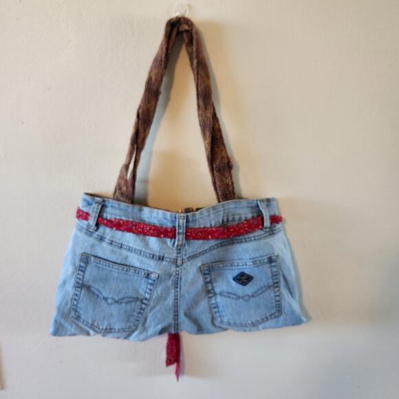 Handmade denim purse - Picture 1 of 3